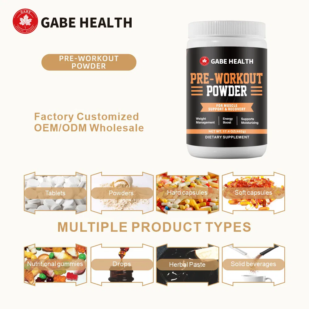 Pre-Workout Powder for Men & Women - Sports Nutrition Supplement