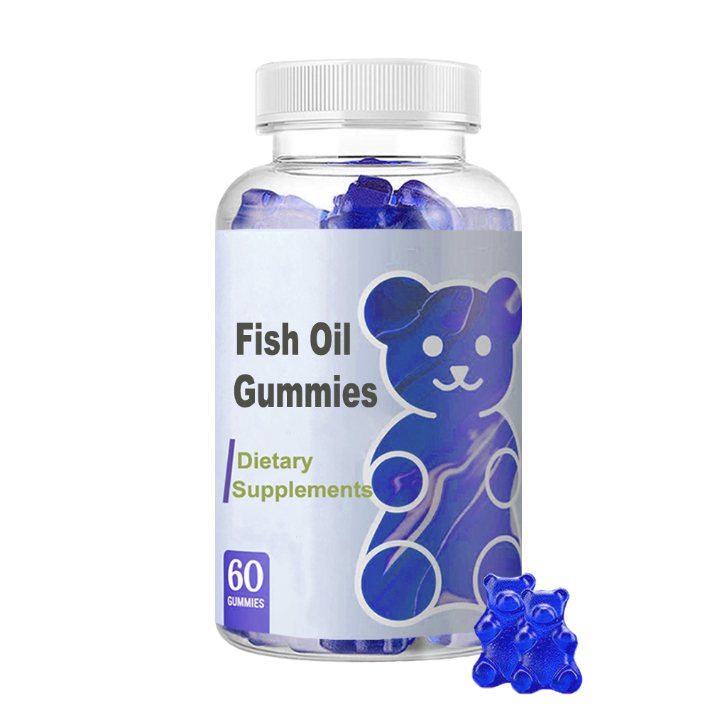 OEM Service Multivitamin Omega-3 Gummies Food Grade Supplement Omega 3 Fish Oil Gummies