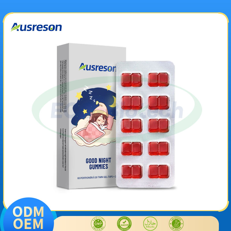 Ausreson OEM Immune Support Sleep Supplement Improve Immunity Good Night Gummies