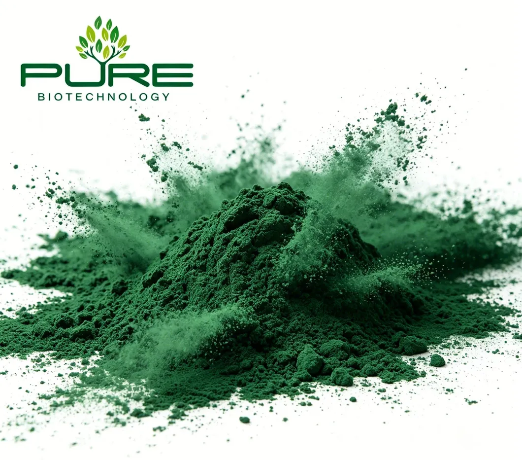 Organic Blue-Green Algae Superfood Spirulina Platensis Powder