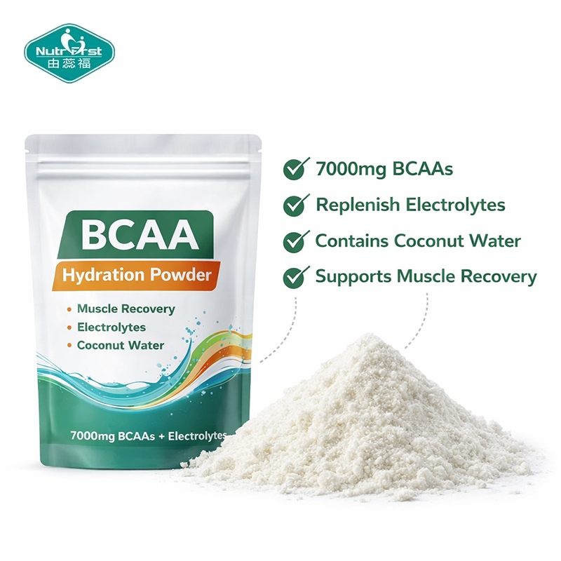 Bcaa Hydration Powder with Electrolytes Coconut Water and Himalayan Salt Watermelon Flavor