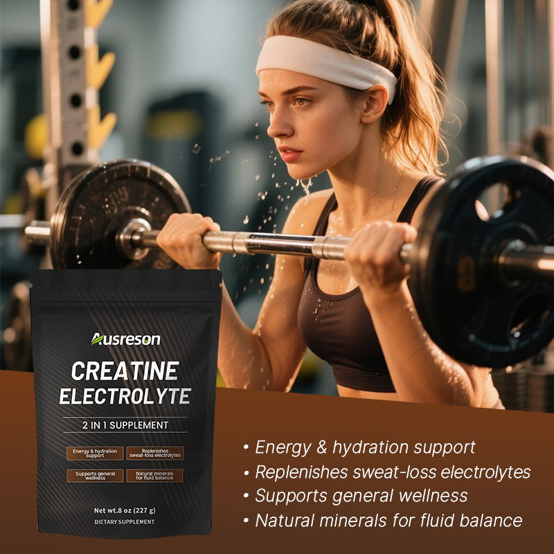 Ausreson OEM Health Supplement Energy &amp; Hydration Support Creatine Electrolyte Powder