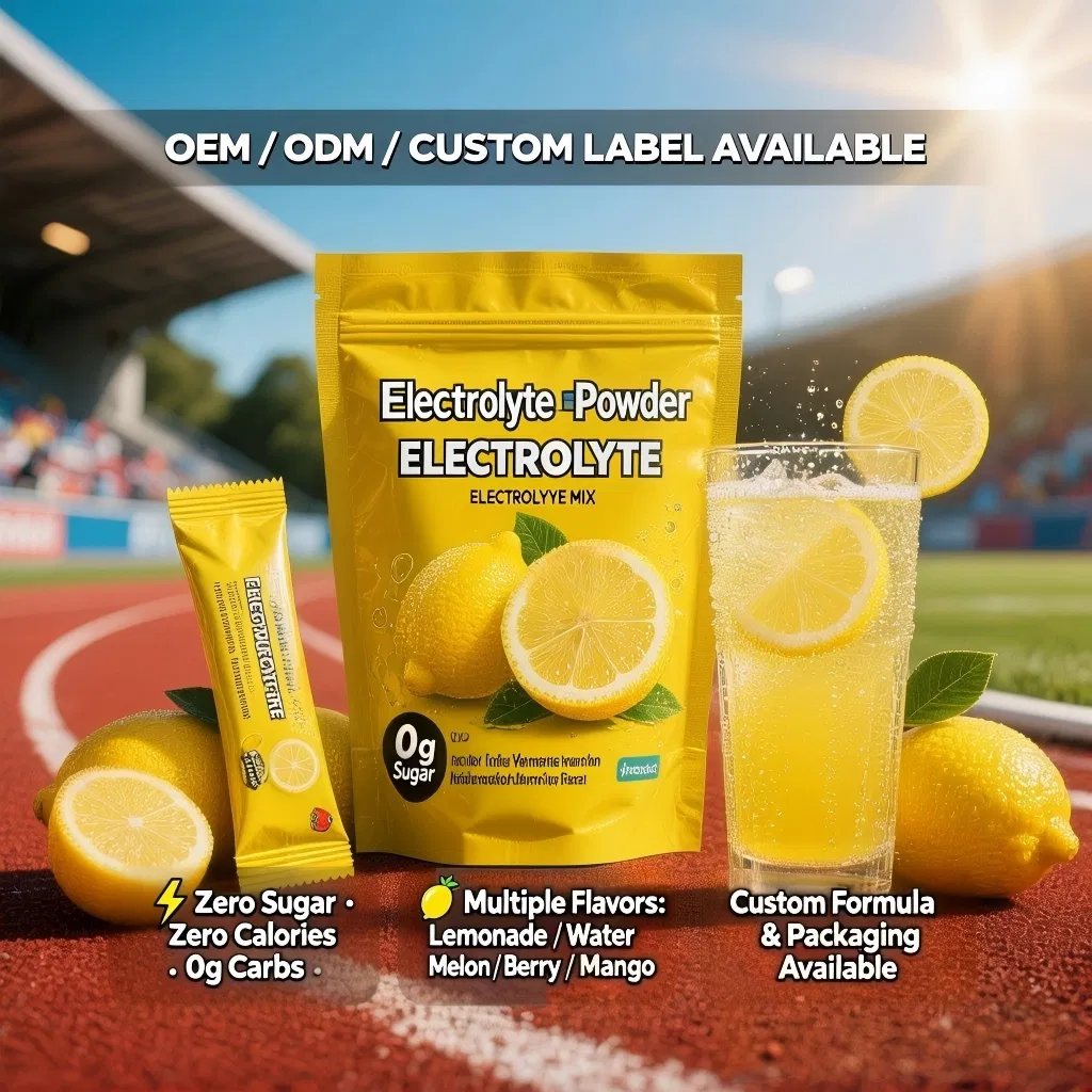 Electrolyte Powder Packets Product View 2