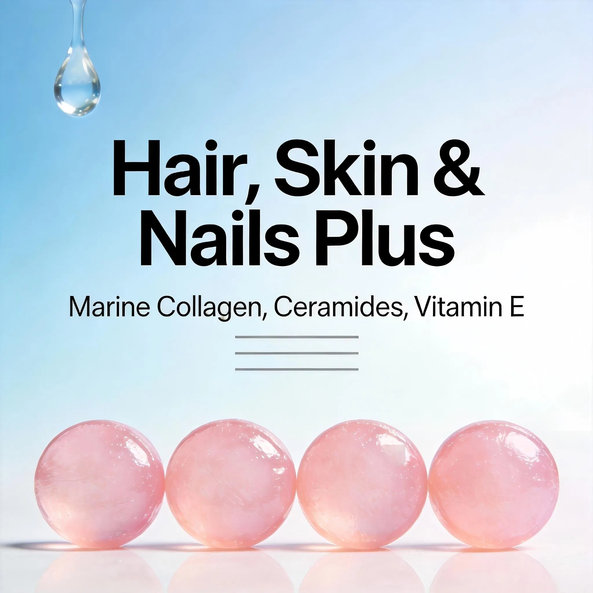 Ultimate Hair, Skin &amp; Nails Gummies with Marine Collagen