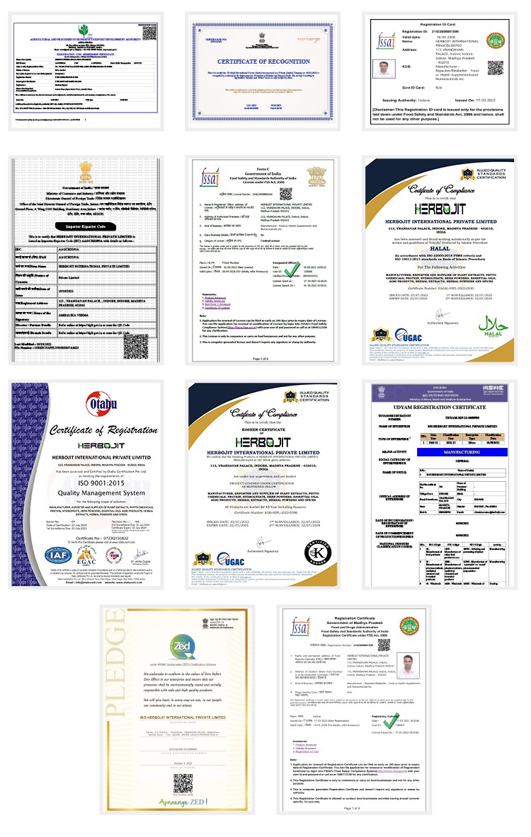 Certifications Display