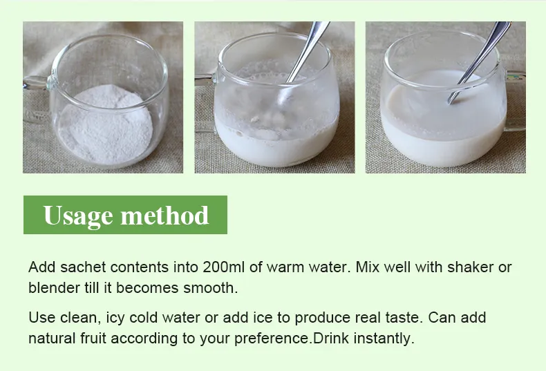 Fat Burning Shake Powder Meal Replacement for Weight Management