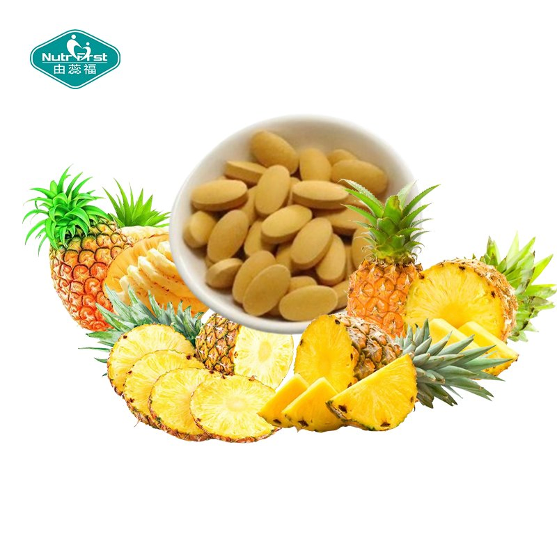 Nutrifirst Bromelain Tablets - a Dietary Supplement for Digestive Function, Joint Health and Recovery