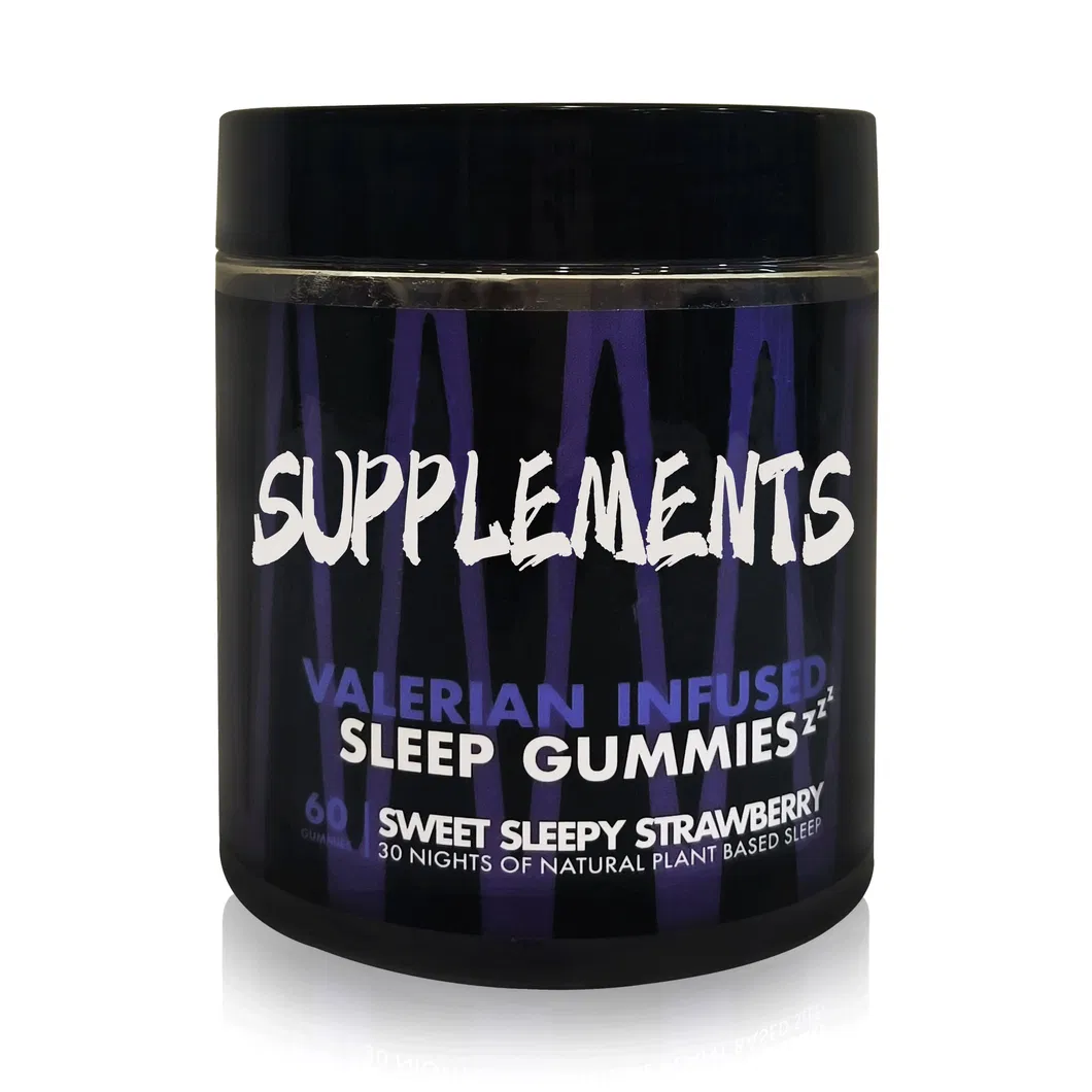 Private Label Sleep Gummy 3mg Melatonin, L-Theanine, Chamomile Sleep Aid Gummies Magnesium Supplement