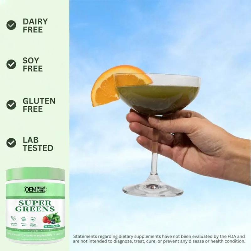 Revitalize Your Day with Mixed Berry Greens Superfood Powder