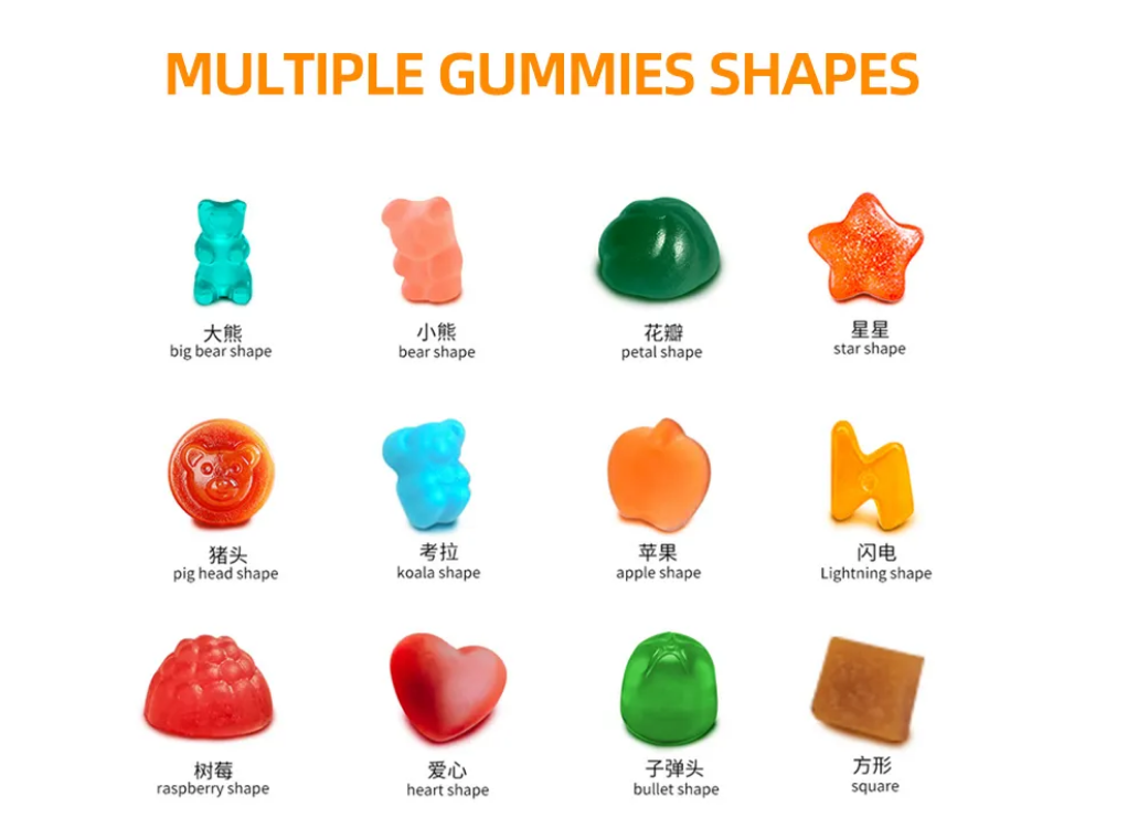 Best Quality Adults Children Best Food Supplement OEM Private Label Colorful Multivitamin Gummy