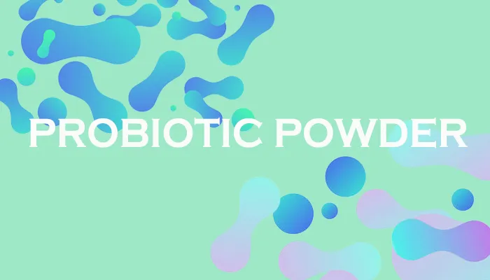 Weight Management Probiotics Premix Powder with Sachets Package for Digestive Health Support