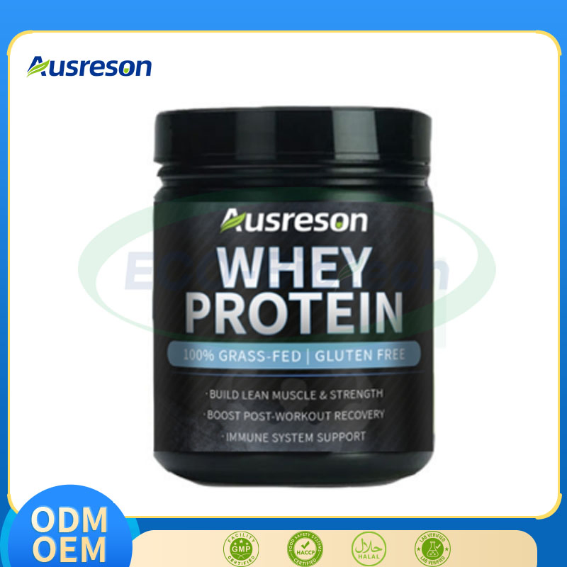 Ausreson OEM Sports Supplements Soy Protein Muscle Recovery Whey Isolate Protein Powder