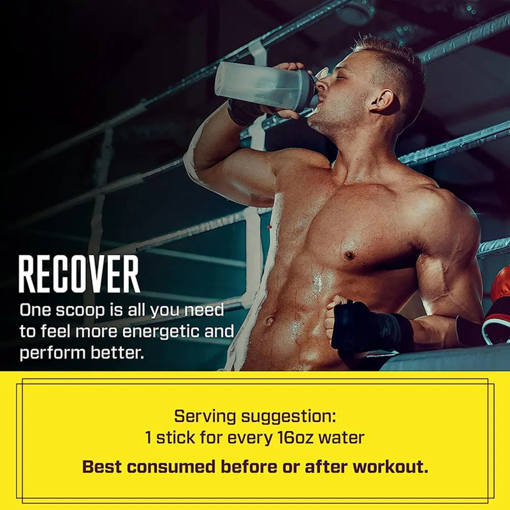 OEM/ODM Zero Sugar &amp; Zero Calorie Hydration Packets Lemonade Flavor Electrolyte Powder
