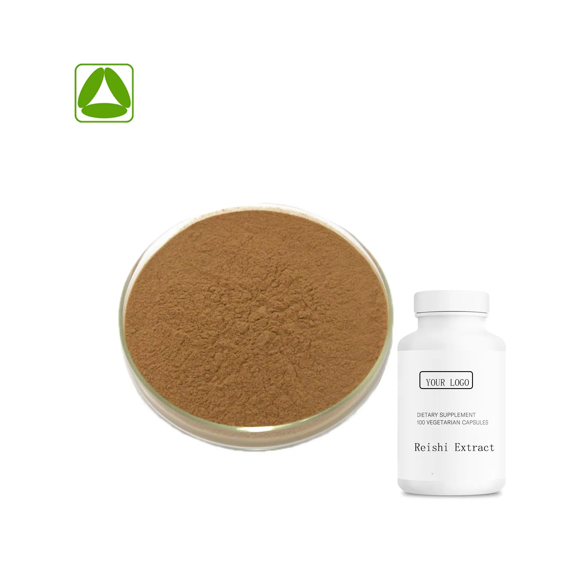 Organic Natural Adaptogen for Energy and Vitality Reishi Extract 20: 1 Ganoderma Lucidum Extracts
