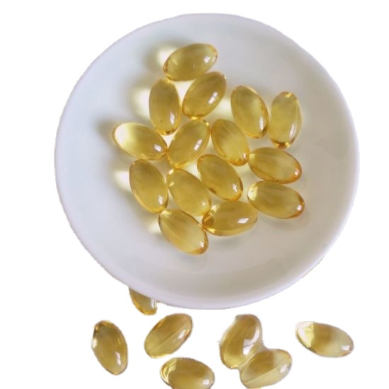 OEM Private Label Omega 3 Fish Oil 300-500mg/Capsules Light Yellow Cod Liver Oil Capsules Adults Children Food Grade HALAL