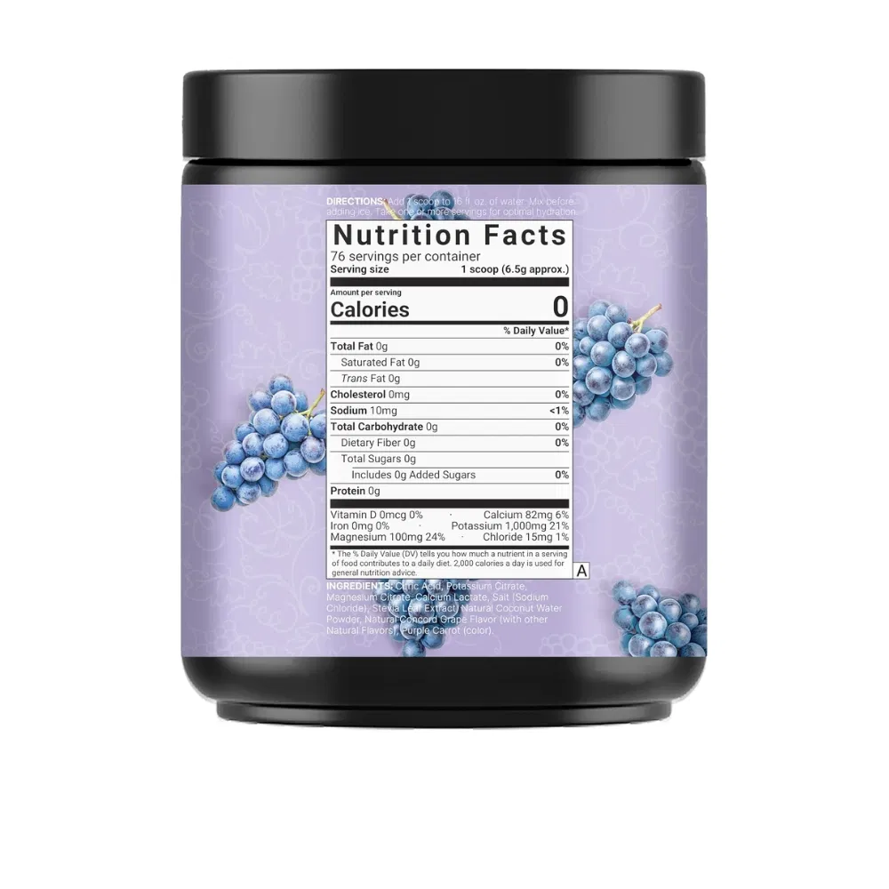 Manufacturer Supply Fast Hydration Electrolyte Powder with Private Packaging