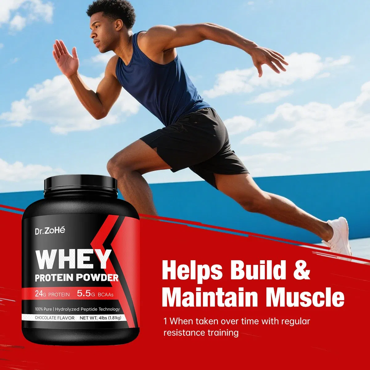 OEM Bcaas Premium Whey Protein Isolate Powder