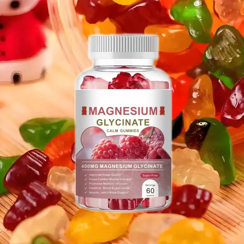 Sleep Aid and Calm Mood Magnesium Complex Gummy Supplement Magnesium Glycinate Gummies