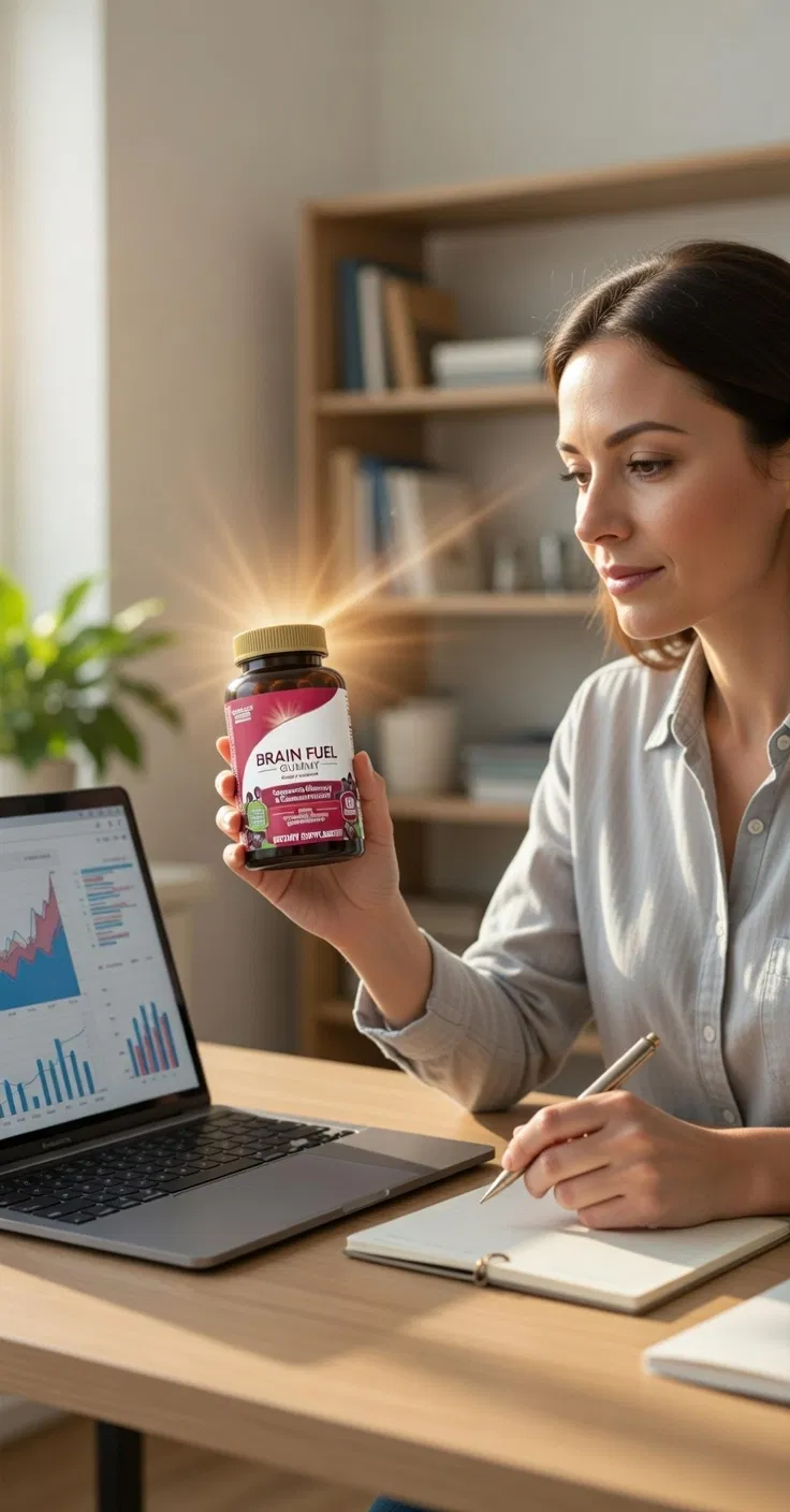 Daily Cognitive Support Supplement for Memory &amp; Focus