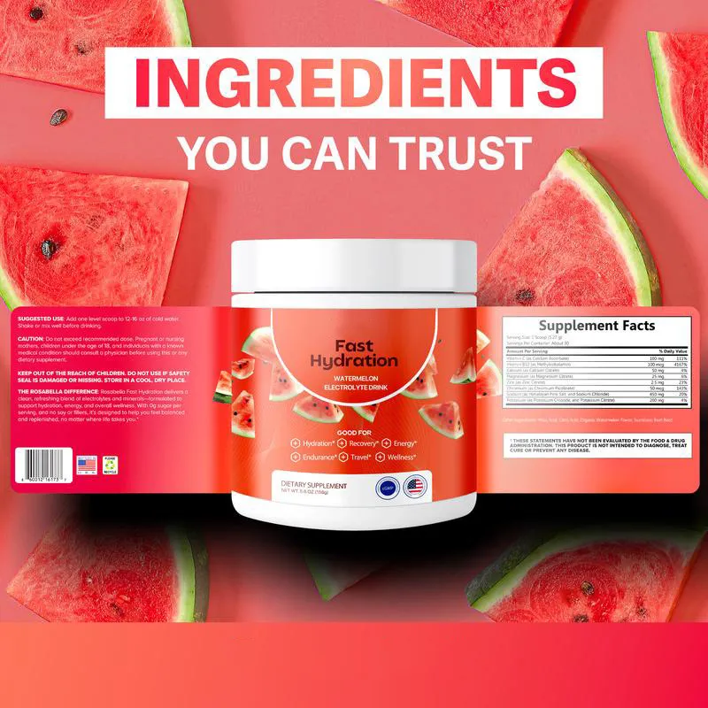 Refreshing Electrolyte Powder for Quick Hydration and Endurance