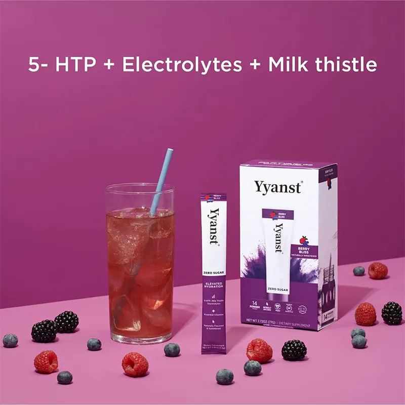 OEM Clean Recovery Hydration Liver Protection Milk Thistle 5-Htp Electrolyte Powder