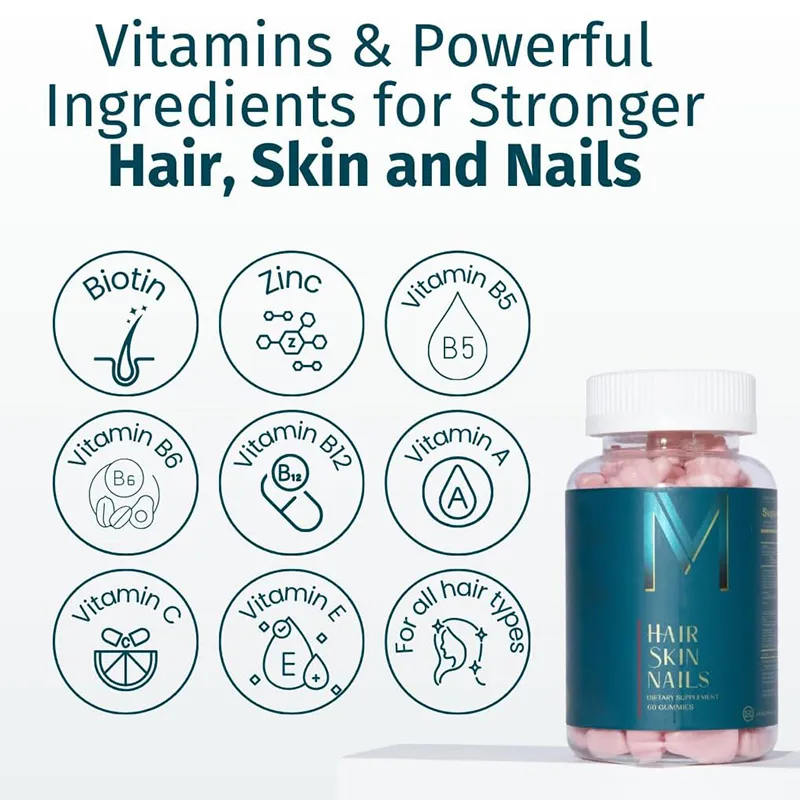 Collagen Gummies for Skin, Hair, Nails & Joint Support