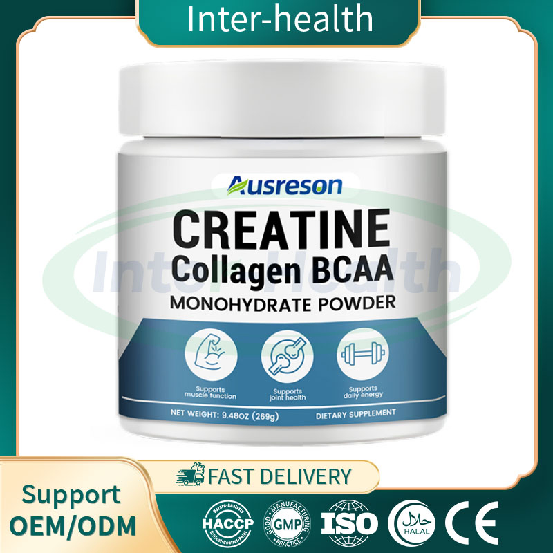 Ausreson OEM Multi Athletic Recovery and Beauty Adult Sports Creatine Collagen Bcaa Powder