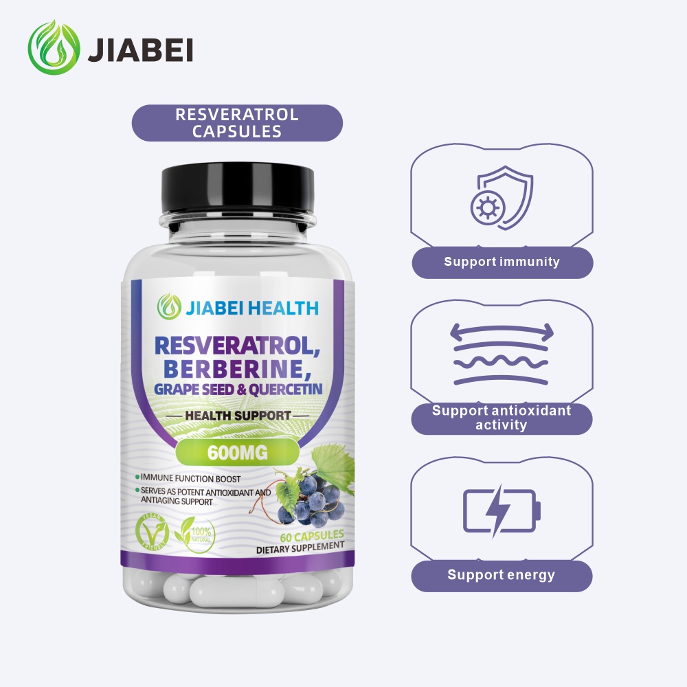 Factory Customised Adult Capsules OEM/ODM Herb Extracts Support Antioxidant Activity
