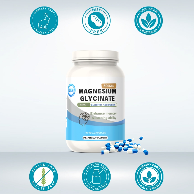 Magnesium Glycinate Supplement for Cognitive Function and Clarity