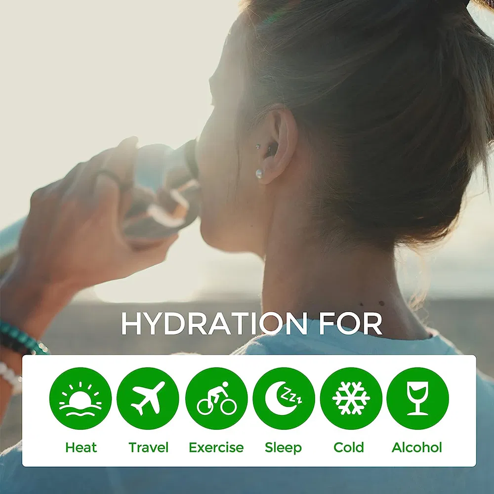 Contains Bcaas &amp; Multi-Vitamins Vegan Electrolyte Drink Lemon Flavor Hydration Electrolyte Powder