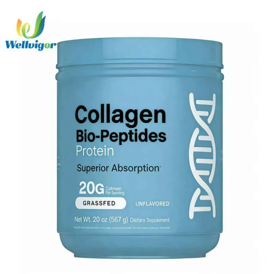 Bio-Peptides Protein Collagen Powder Hydrolyzed Collagen Peptides Supplement for Skin Hair