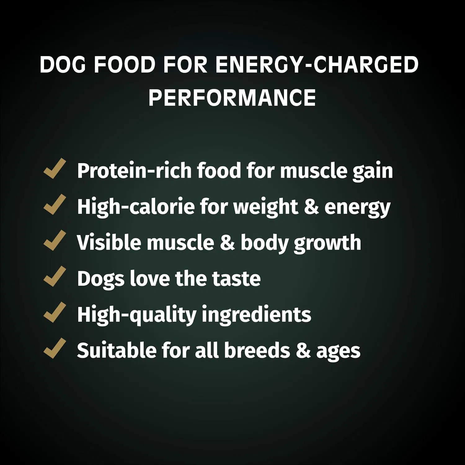 High-Protein Dog Muscle Gain Powder, Pet Joint Health Care Supplement, Max Muscle Builder