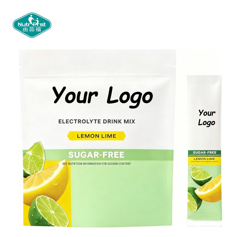 OEM Lemon Lime Flavor Electrolyte Supplement Powder Rapid Hydration Support for Workout Outdoor Activity