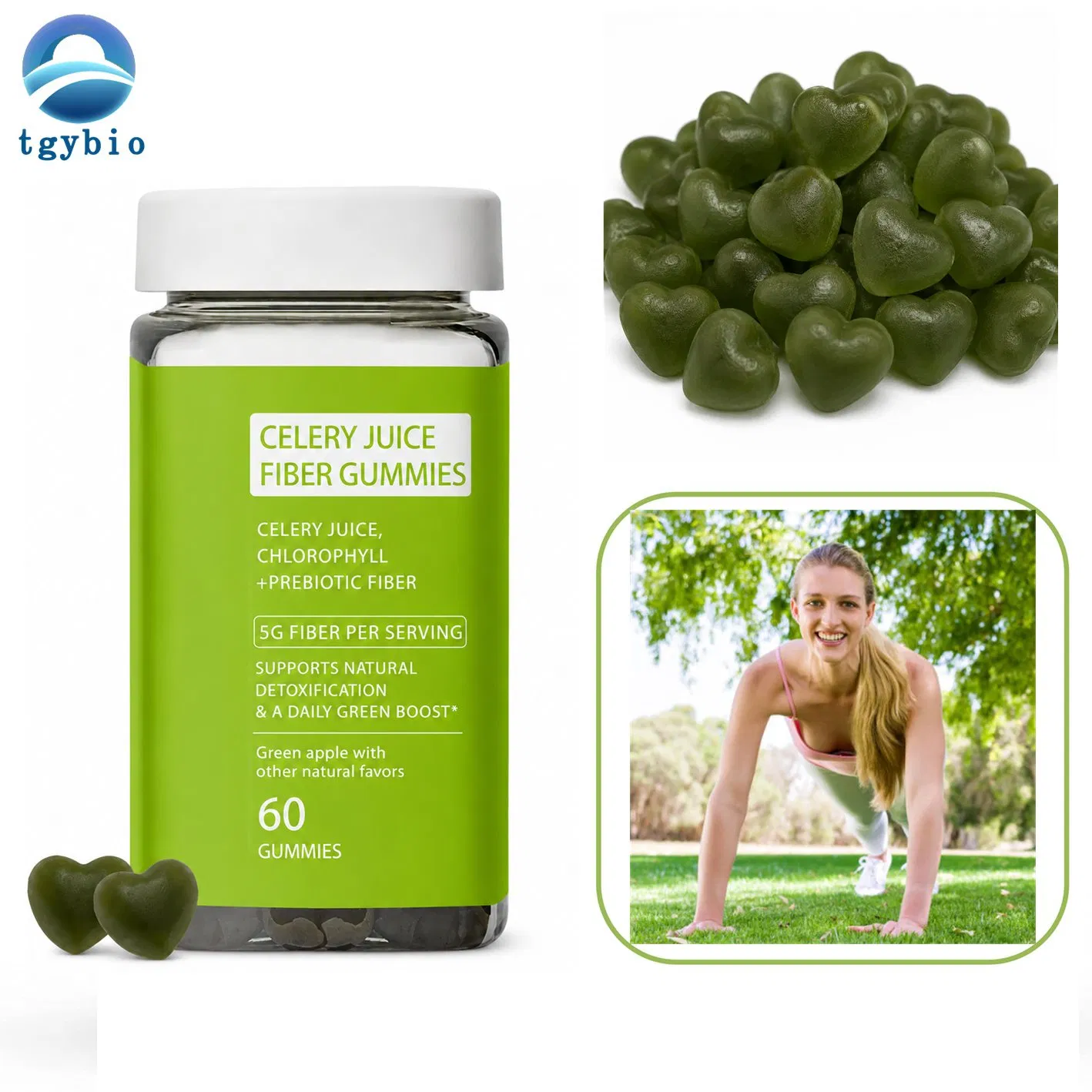 Celery Juice Gummies Tasty Alternative to Fresh Celery Juice for Gentle Detox &amp; Gut Health