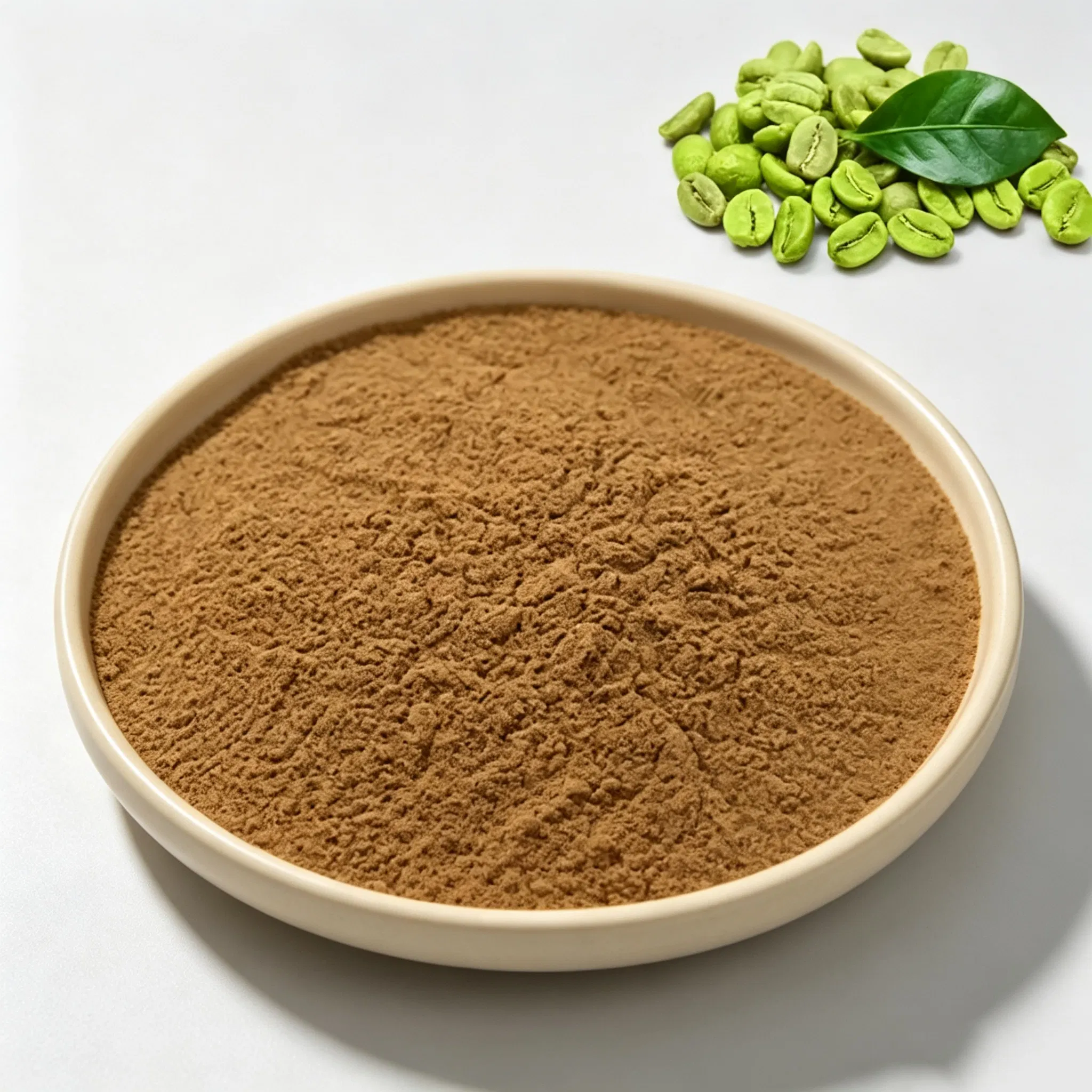 Green Coffee Bean Extract Chlorogenic Acid 50% Powder CAS 327-97-9 for Weight Management
