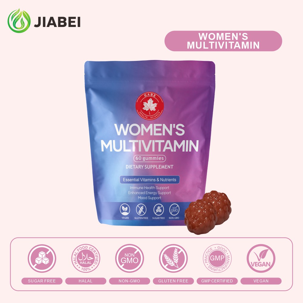 OEM Vitamin Manufacturer Direct Sales WOMEN MULTIVITAMIN Gummy Enhanced Energy and Emotional Support for Adults