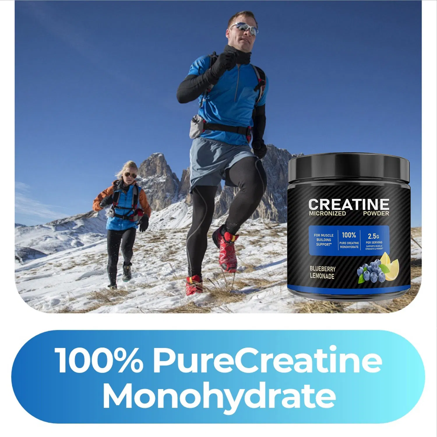 Olli Factory Pre Workout Creatine Monohydrate Powder