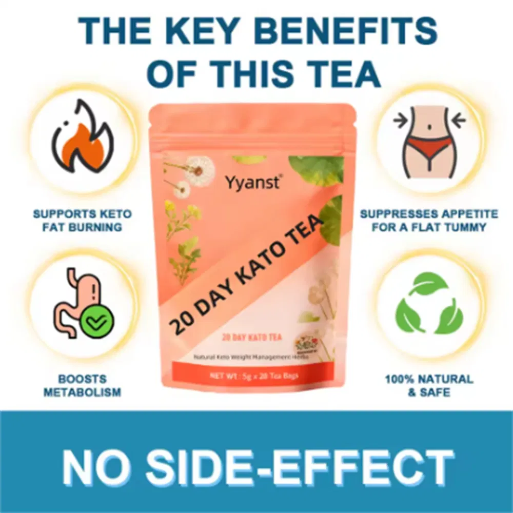 Nutritious Keto Detox Tea Effective Colon Cleansing and Weight Management Powder