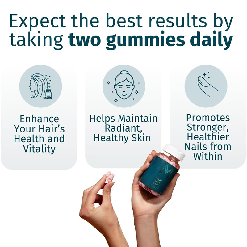 Collagen Gummies for Skin, Hair, Nails &amp; Joint Support
