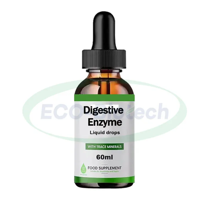 Gut Support Natural Probiotics Digestive Enzyme Drops