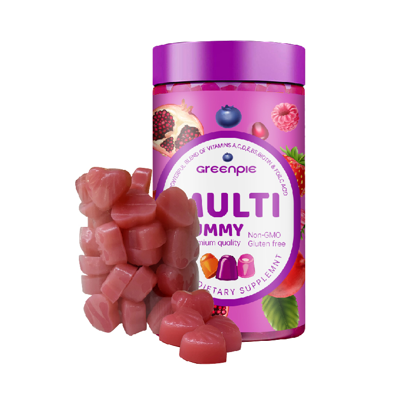 Greenpie Custom Dietary Health Supplement Gummies Candy Multi Vitamins Gummy Candy With Biotin For Hair Skin Nails