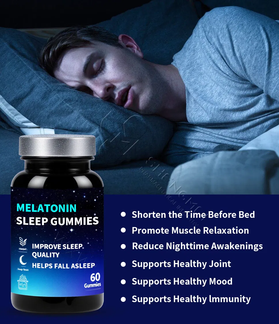 Sleep Aids Supplements for Fast Sleeping Deep Melatonin Sleep Gummies