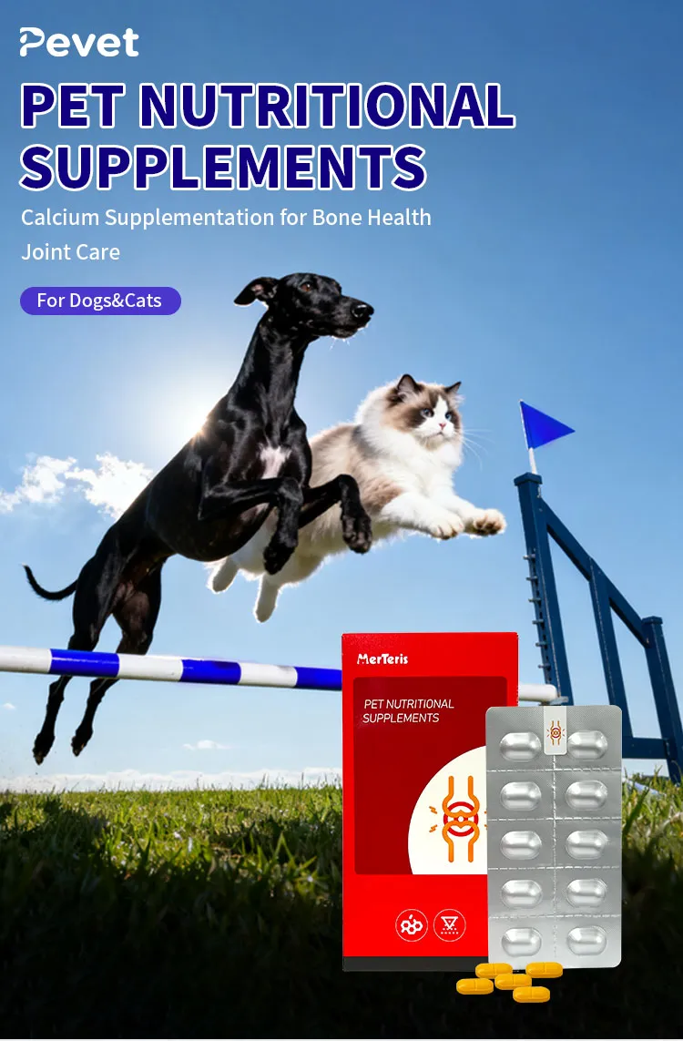 Pet Nutrition Joint Health Support Supplement for Cats and Dogs