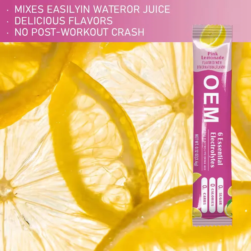 Natural Electrolyte Drink Mix Powder for Optimal Hydration Needs