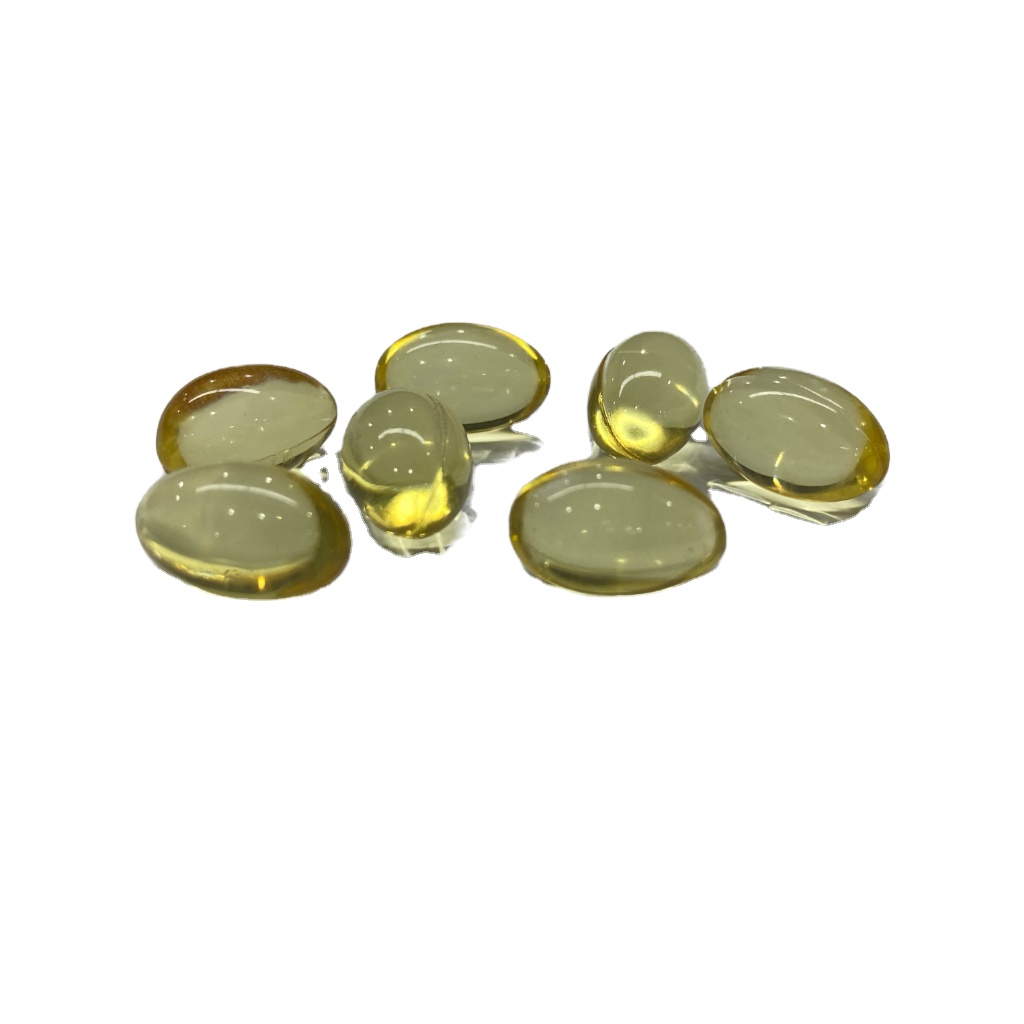 OEM Private Label Omega 3 Fish Oil 300-500mg/Capsules Light Yellow Cod Liver Oil Capsules Adults Children Food Grade HALAL