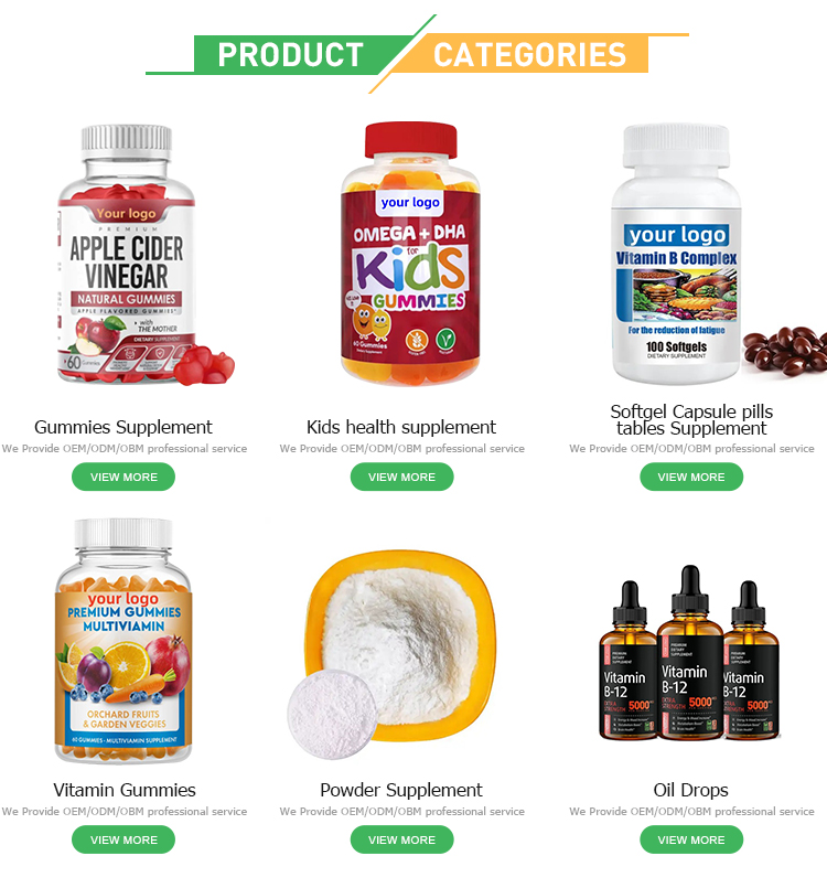 OEM Fruits and Veggies Capsules Food Supplement with Superfood Vegetables for Women Men Kids Fruits Veggies Capsules