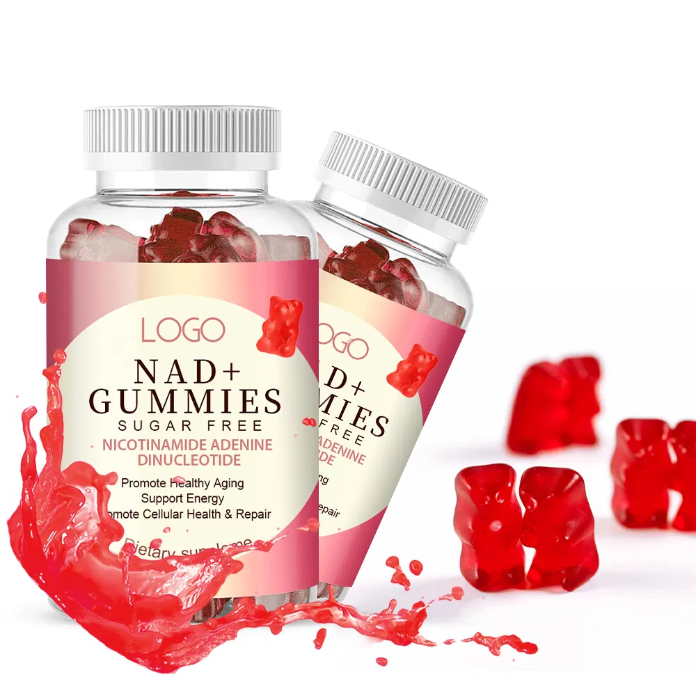 OEM/ODM Nad+ Resveratrol, Biotin Anti-Aging Gummies - Hair, Skin, Nails &amp; Joints - Collagen Peptide