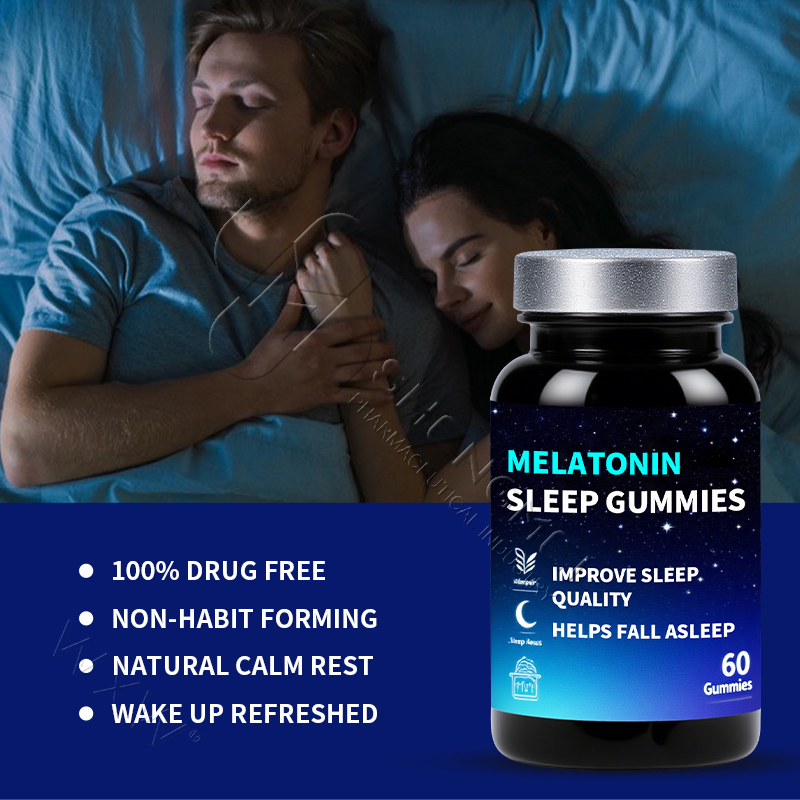 Sweet Dreams Ashwagandha Melatonin Gummies for Restful Sleep Aid