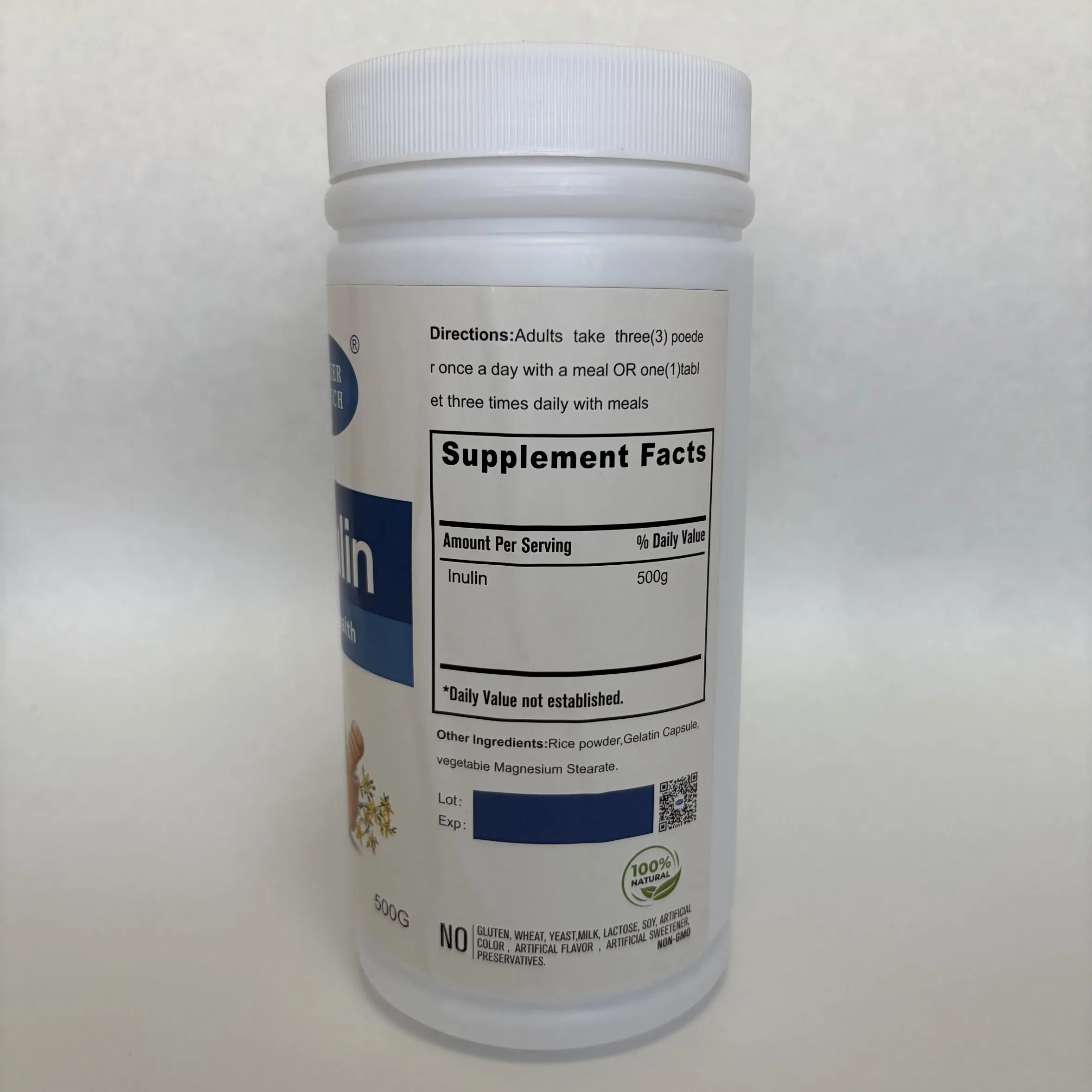 Pure Inulin Powder for Weight Management and Healthy Living