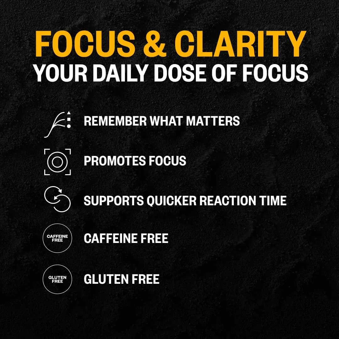Brain Supplement Memory Focus Support Vitamins for Mental Support &amp; Clarity Cognitive Complex